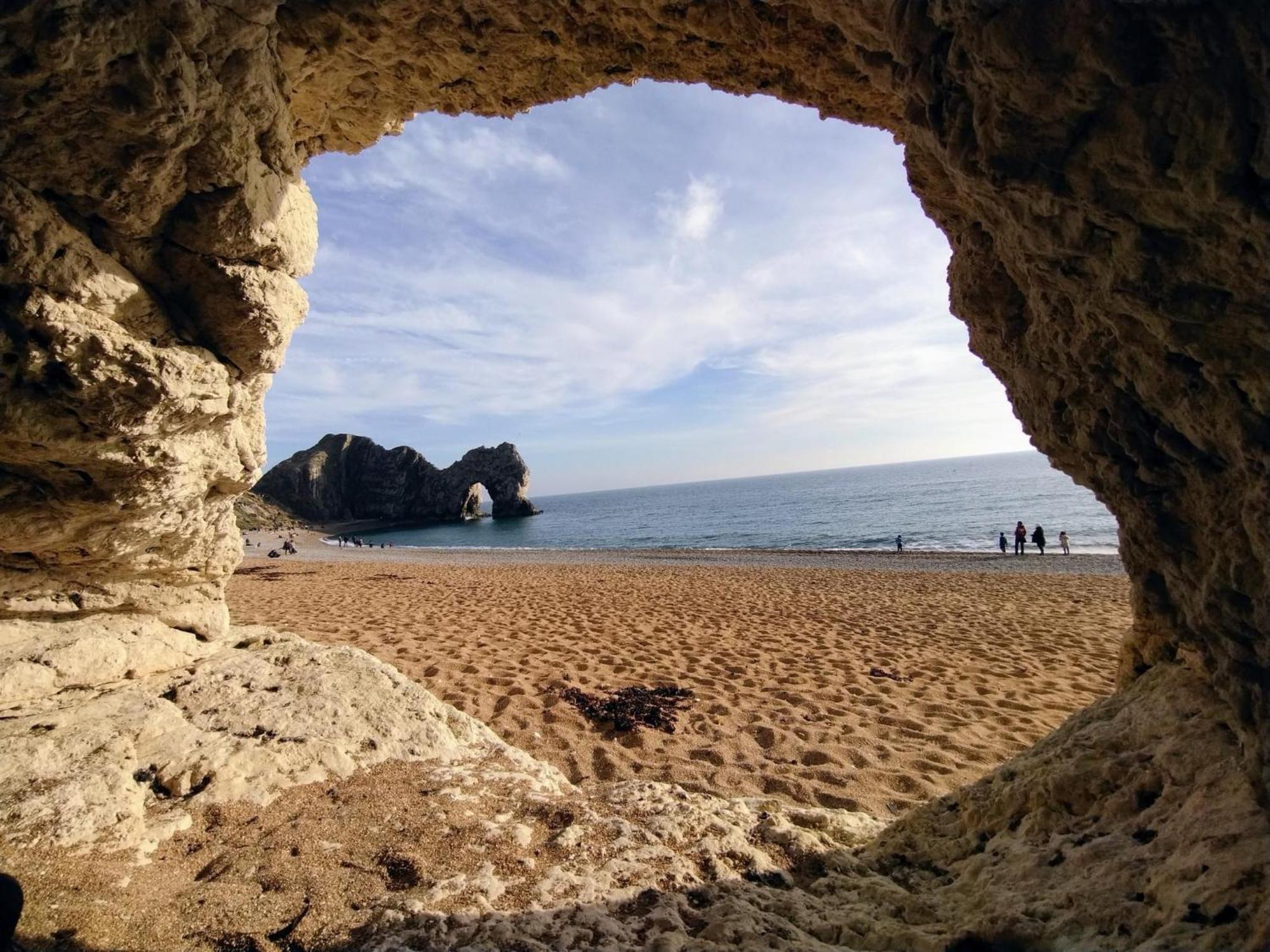 Emma'S Sea View 2-Bedroom Caravan At Durdle Door Near Wareham Dorset West Lulworth Kültér fotó