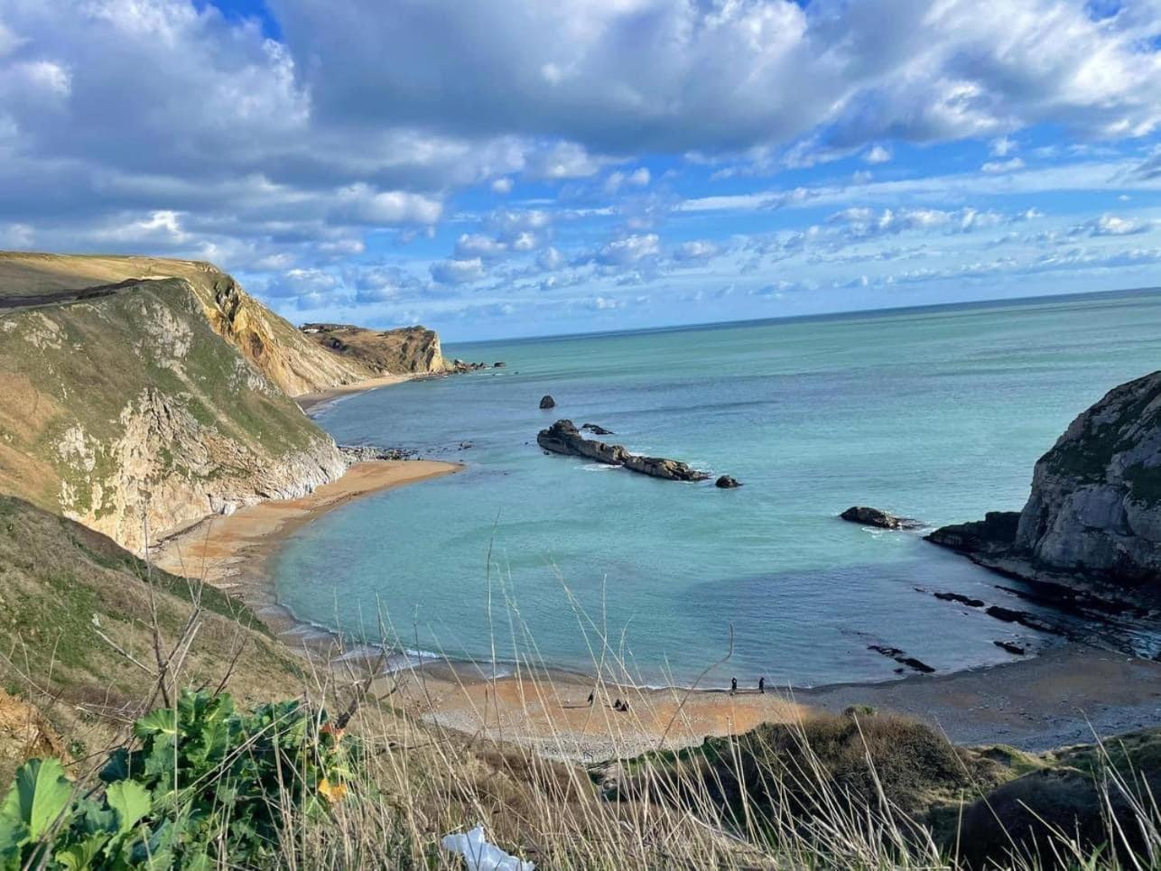 Emma'S Sea View 2-Bedroom Caravan At Durdle Door Near Wareham Dorset West Lulworth Kültér fotó